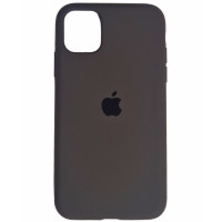 Накладка (з мікрофіброю) Silk Full Protective для iPhone 11- темно-сірий