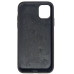 Накладка (з мікрофіброю) Silk Full Protective для iPhone 11- темно-сірий