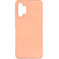 Накладка (з мікрофіброю) Soft Silk для Samsung A32 5G / A326- світло-рожевий