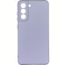 Накладка (з мікрофіброю) Silicone Cover Lakshmi Full Camera для Samsung S21 FE- рожевий пісок
