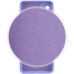 Накладка (з мікрофіброю) Silicone Cover Lakshmi Full Camera для Samsung S22 Ultra- бузковий