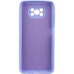 Накладка (з мікрофіброю) Silicone Cover Lakshmi Full Camera для Xiaomi Poco X3 / Poco X3 Pro- бузковий
