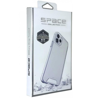 Накладка TPU Space Case transparent для iPhone 12 Pro Max- прозорий