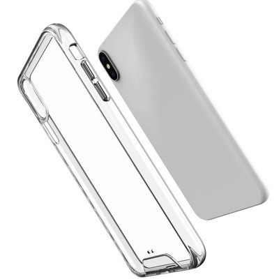 Накладка TPU Space Case transparent для iPhone XS Max- прозорий Накладка TPU Space Case transparent для iPhone XS Max- прозорий