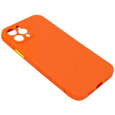 Накладка TPU Square Full Camera для iPhone 12 Pro- помаранчевий