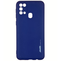 Накладка гумова SMTT для Samsung M31/M315- темно-синій Накладка гумова SMTT для Samsung M31/M315- темно-синій