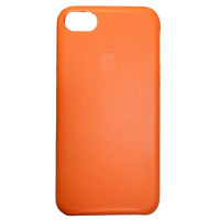 Накладка шкіряна (з мікрофіброю) Ahimsa PU Leather Case Logo для iPhone 7/8/SE 2020 (4.7`)- помаранчевий Накладка шкіряна (з мікрофіброю) Ahimsa PU Leather Case Logo для iPhone 7/8/SE 2020 (4.7`)- помаранчевий