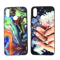 Накладка TPU + Glass для Huawei P Smart Plus/Nova 3i- арт мікс Накладка TPU + Glass для Huawei P Smart Plus/Nova 3i- арт мікс
