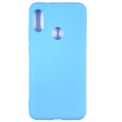 Накладка TPU Soft case для Xiaomi Mi A2 Lite/Redmi 6 Pro Lite- синій Накладка TPU Soft case для Xiaomi Mi A2 Lite/Redmi 6 Pro Lite- синій