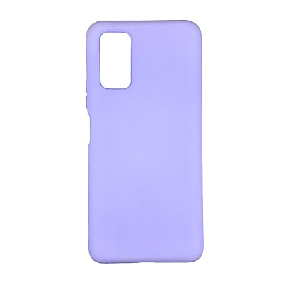 Накладка (з мікрофіброю) Aspor Silicone Full для Huawei Honor V30- фіолетовий