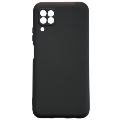 Накладка (з мікрофіброю) Aspor Silicone Full для Huawei P40 Lite- чорний