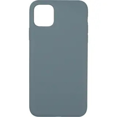 Накладка (з мікрофіброю) Aspor Silicone Full для iPhone 11 Pro (5.8)- сірий