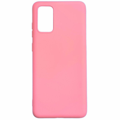Накладка (з мікрофіброю) Aspor Silicone Full для Samsung M31S/M317- рожевий