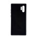 Накладка (з мікрофіброю) Aspor Silicone Full для Samsung Note 10 Pro/Note 10 Plus- чорний