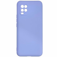 Накладка (з мікрофіброю) Aspor Silicone Full для Xiaomi Mi 10 Lite- фіолетовий