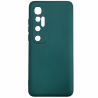 Накладка (з мікрофіброю) Aspor Silicone Full для Xiaomi Mi 10 Ultra- зелений