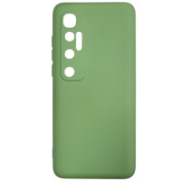 Накладка (з мікрофіброю) Aspor Silicone Full для Xiaomi Mi 10 Ultra- салатовий
