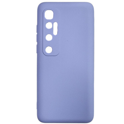 Накладка (з мікрофіброю) Aspor Silicone Full для Xiaomi Mi 10 Ultra- фіолетовий
