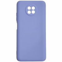 Накладка (з мікрофіброю) Aspor Silicone Full для Xiaomi Redmi Note 9T- фіолетовий