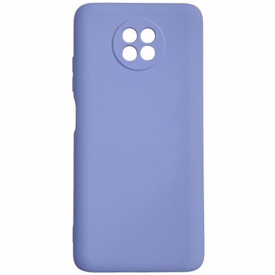 Накладка (з мікрофіброю) Aspor Silicone Full для Xiaomi Redmi Note 9T- фіолетовий