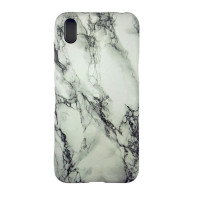 Накладка Marble Case для iPhone XS Max- біло- сірий Накладка Marble Case для iPhone XS Max- біло- сірий