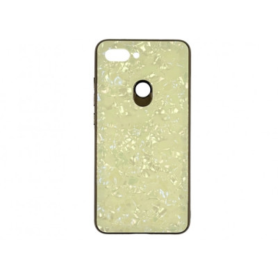 Накладка Marble Glass для Huawei P Smart Plus- золотий Накладка Marble Glass для Huawei P Smart Plus- золотий
