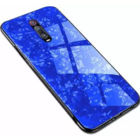 Накладка Marble Glass для Xiaomi Mi A3/CC9e- синій Накладка Marble Glass для Xiaomi Mi A3/CC9e- синій