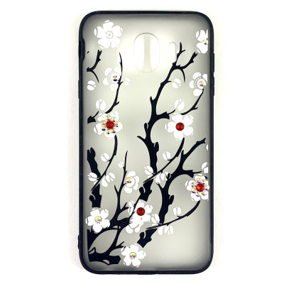Накладка Yotoo Flowers для Samsung J4 2018/J400- Сакура біла Накладка Yotoo Flowers для Samsung J4 2018/J400- Сакура біла