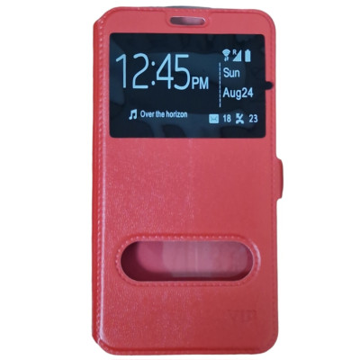 Чохол-книжка Nilkin carbon для Samsung J2 Prime/G532- червоний Чохол-книжка Nilkin carbon для Samsung J2 Prime/G532- червоний