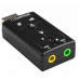 Зовнішня звукова карта USB 7.1 S-01 3D Sound card