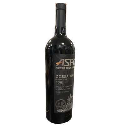 Вино сухе Aspor `Odessa Black` Red Dry Wine 2018р Вино сухе Aspor `Odessa Black` Red Dry Wine 2018р