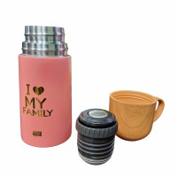 Термос 280ml BIANLI BW-6819F- рожевий