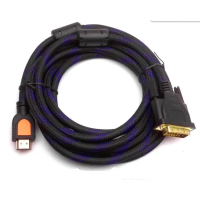 Кабель HDMI/DVI (5м) Кабель HDMI/DVI (5м)