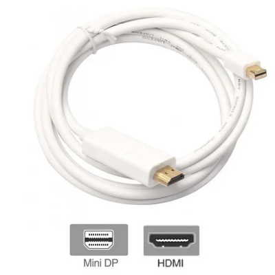 Кабель Mini DisplayPort (DP)/HDMI 1.8m Кабель Mini DisplayPort (DP)/HDMI 1.8m