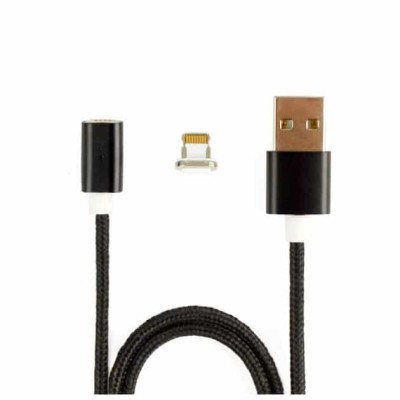 USB кабель Aspor AM-101 Lightning magnetic- чорний USB кабель Aspor AM-101 Lightning magnetic- чорний