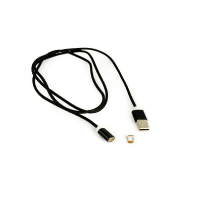 USB кабель Aspor AM-101 Lightning magnetic- чорний