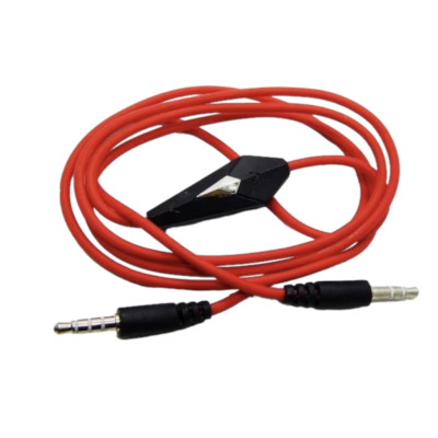AUX кабель Beats + мікрофон (3.5mm/1м) в тех. упаковці AUX кабель Beats + мікрофон (3.5mm/1м) в тех. упаковці