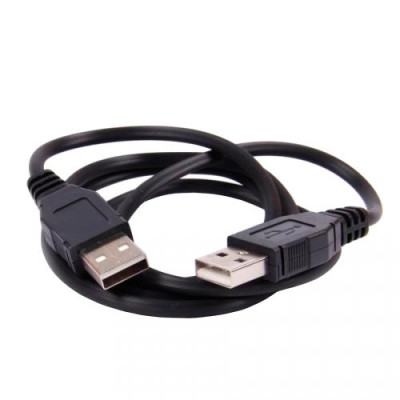 USB кабель AM/AM (1.5м)- чорний