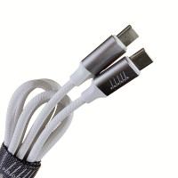 USB-C кабель Profit QY-42 Type-C to Type-C 1m- білий USB-C кабель Profit QY-42 Type-C to Type-C 1m- білий