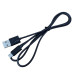 USB кабель Aspor A103 Micro Econom пак 2.1A/1.2м- чорний