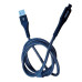 USB кабель Aspor A166 Micro 2.4A/1м- чорний