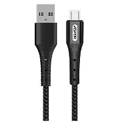 USB кабель Aspor A191 Micro 2.4A/1м- чорний