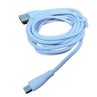 USB кабель Aspor AC-01 Plus Micro 2.1A/2м- білий USB кабель Aspor AC-01 Plus Micro 2.1A/2м- білий