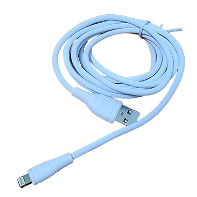 USB кабель Aspor AC-02 Plus Lightning 2.1A/2м- білий USB кабель Aspor AC-02 Plus Lightning 2.1A/2м- білий