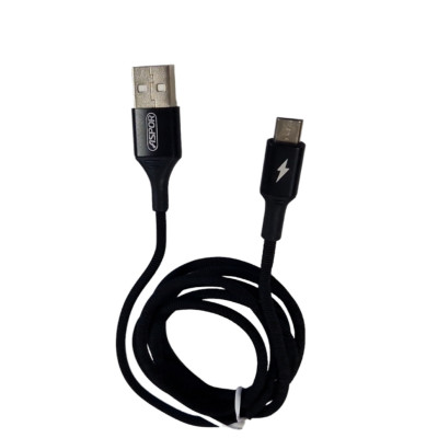 USB кабель Aspor AC-11 Micro 2.4A/1.2м- чорний