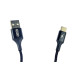 USB кабель Aspor AC-13t Type-C 2.4A/1.2м- чорний