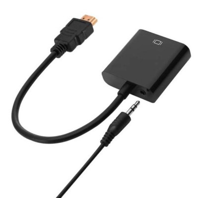 Перехідник HDMI / VGA + AUX Перехідник HDMI / VGA + AUX
