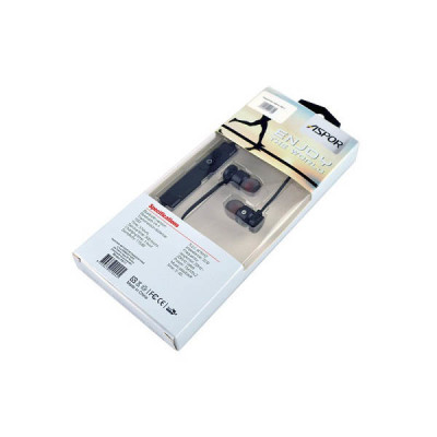 Bluetooth навушники Aspor A611- білий