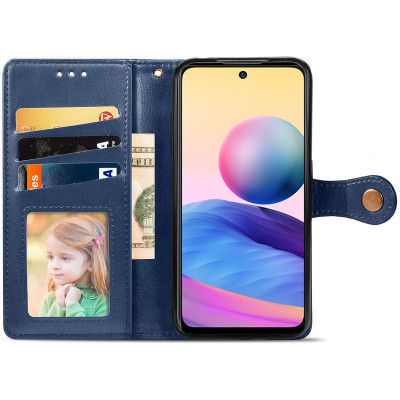 Чохол-книжка GETMAN Gallant шкіряний для Samsung A04 / M13 5G- синій