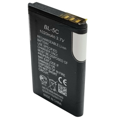 Акумулятор для Nokia BL-5C 1020mAh